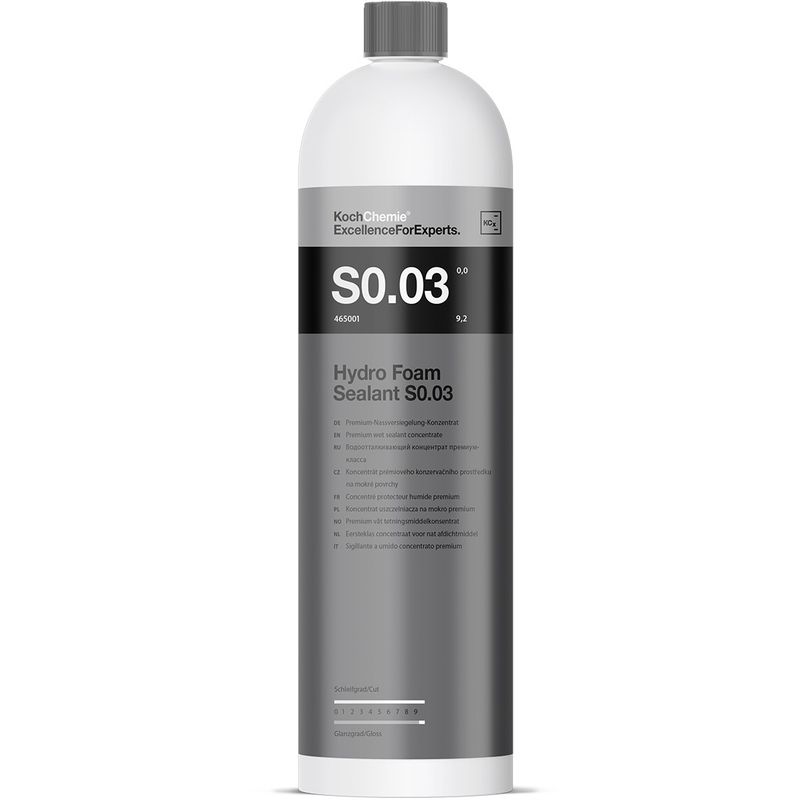 Hydro Foam Sealant S0.03 - Premium-Nassversiegelung-Konzentrat 1l Hydro Foam Sealant S0.03 - Premium-Nassversiegelung-Konzentrat 1l