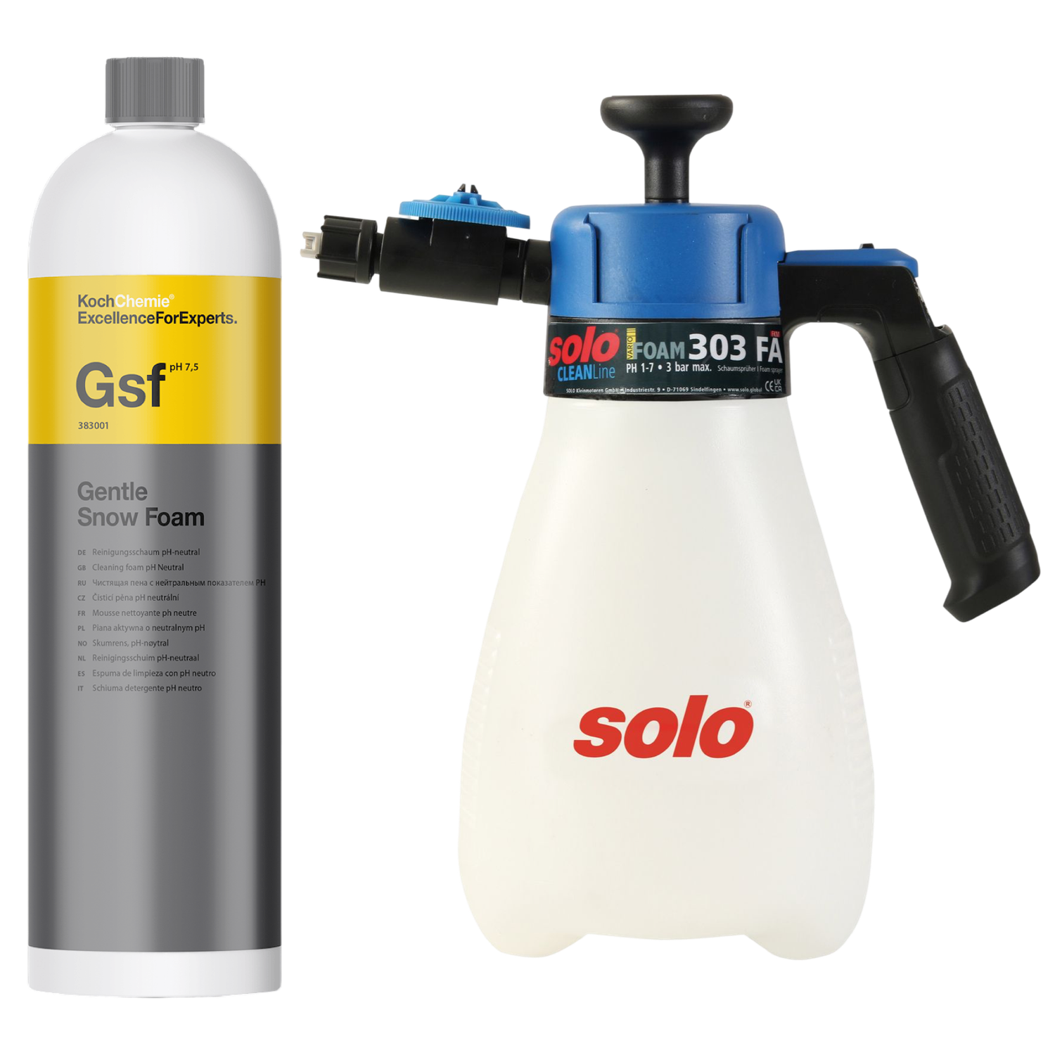 SOLO Schaumsprüher Set, Set-Ausführung: KIRSCHE