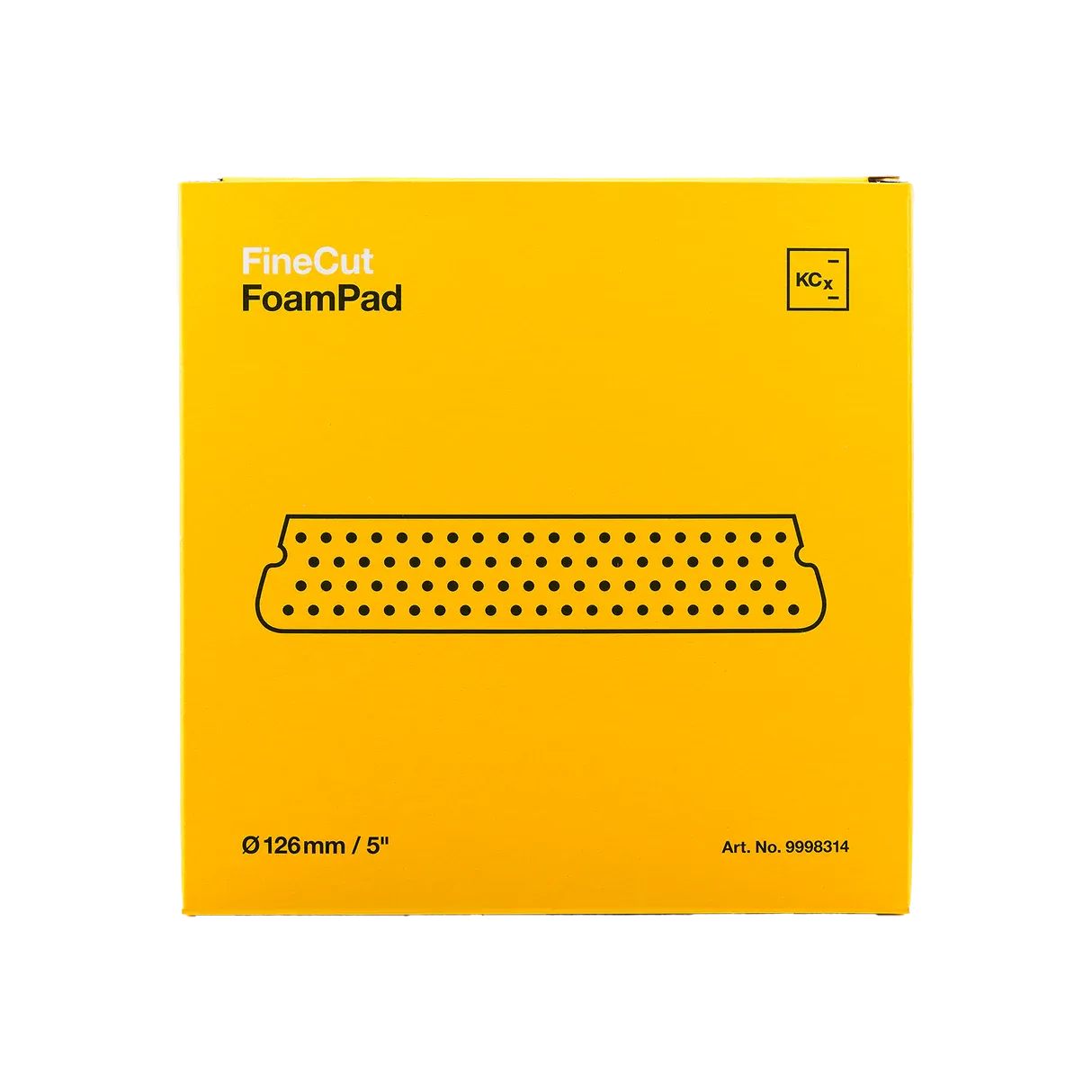 Fine Cut Foam Pad, Größe: Ø 126 x 25 mm