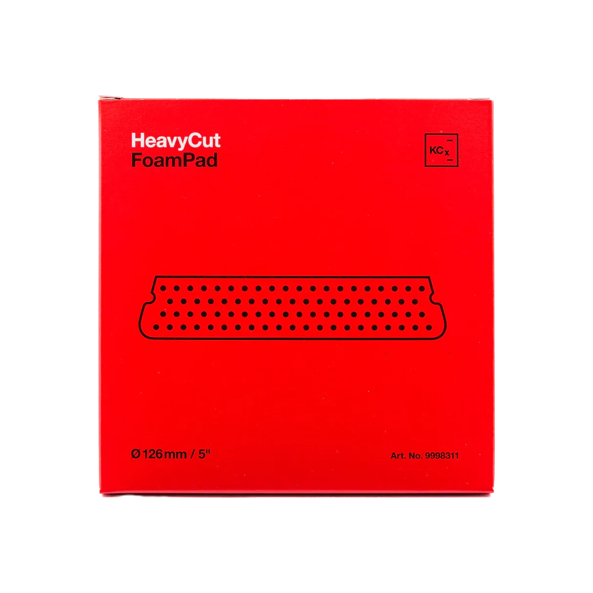 Heavy Cut Foam Pad, Größe: Ø 126 x 25 mm
