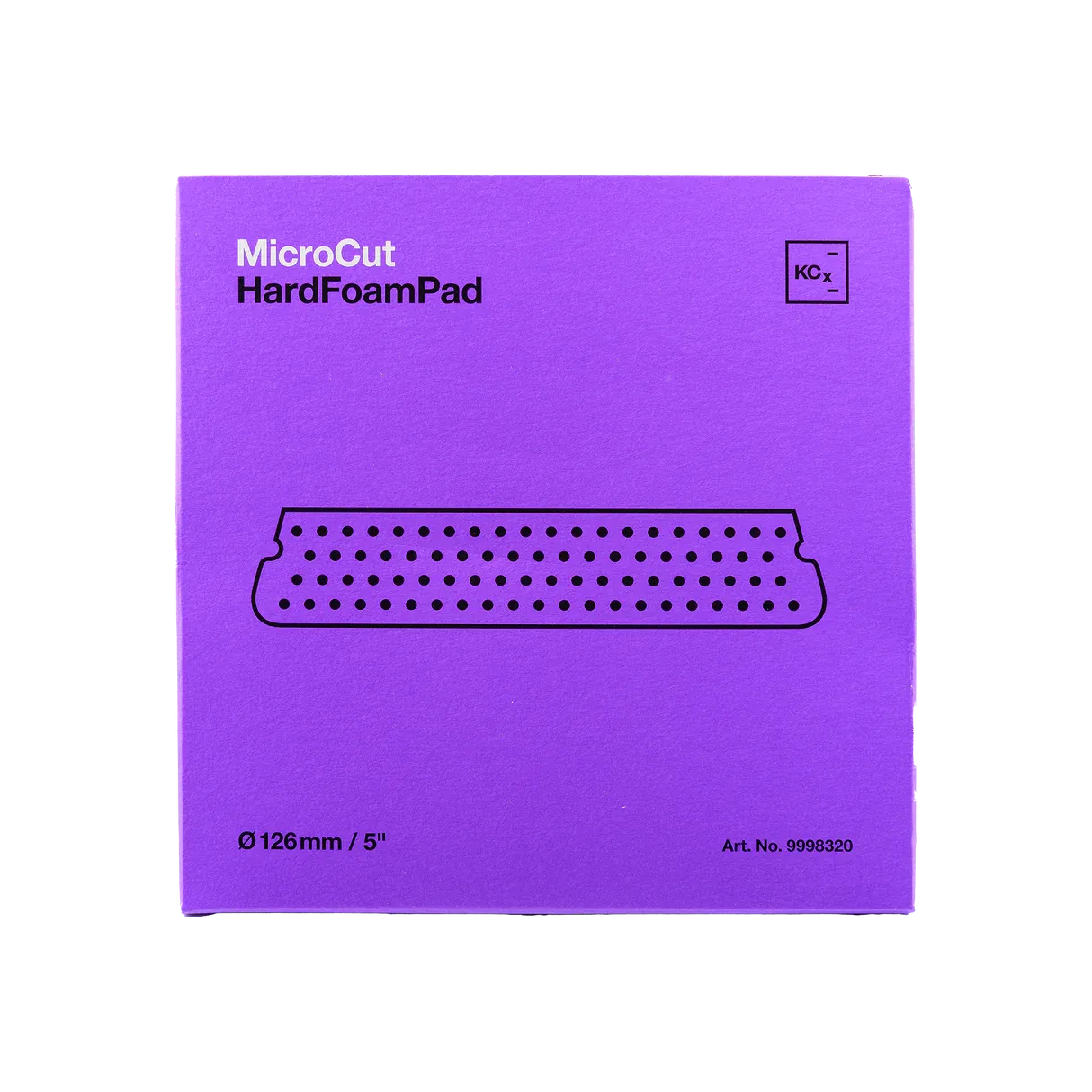 Micro Cut Hard Foam Pad, Größe: Ø 126 x 25 mm