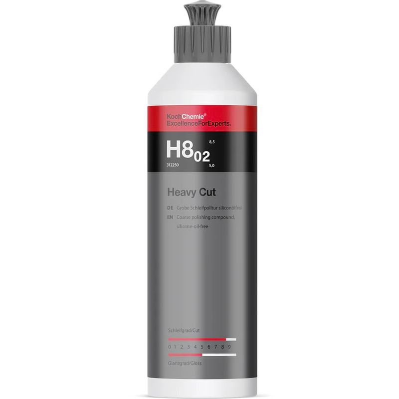 Heavy Cut H8.02 - Grobe Schleifpolitur Heavy Cut H8.02 - Grobe Schleifpolitur