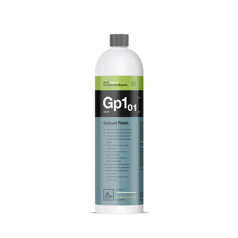 Gelcoat Finish Gp1.01 - Glanzpolitur für Gelcoats und Bootslacke 1l Gelcoat Finish Gp1.01 - Glanzpolitur für Gelcoats und Bootslacke 1l