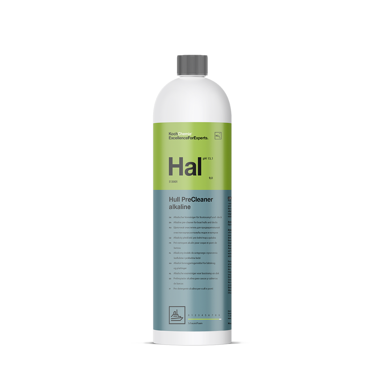 Hull Precleaner alkaline Hal - Alkalischer Vorreiniger für Bootsrumpf und -deck
