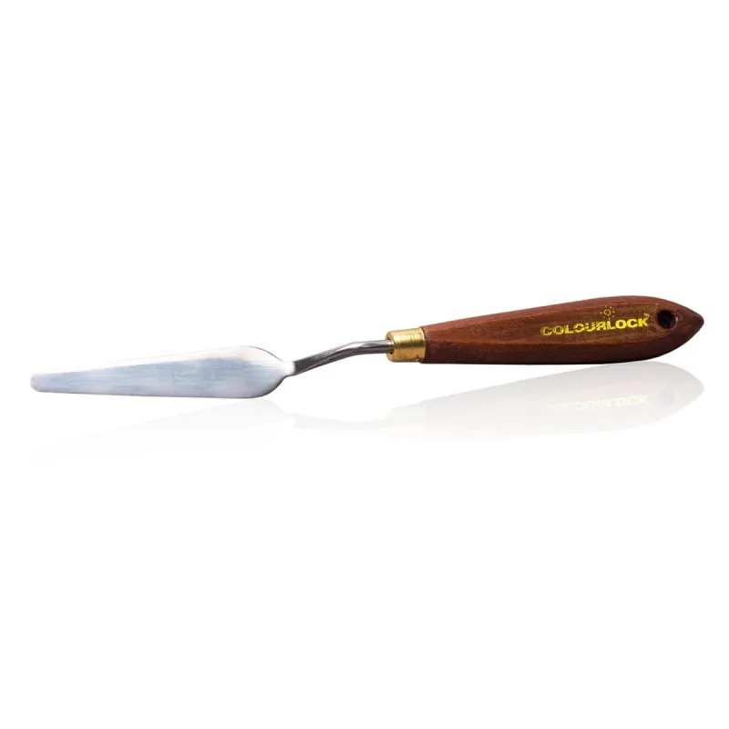 COLOURLOCK Spachtelwerkzeug lang mit Holzgriff – Präzises Werkzeug für Lederreparaturen COLOURLOCK Spachtelwerkzeug lang mit Holzgriff – Präzises Werkzeug für Lederreparaturen