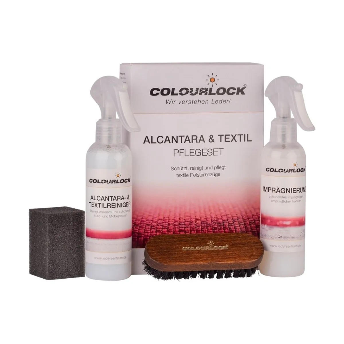 COLOURLOCK TEXTILREINIGER ALCANTARA & TEXTIL PFLEGESET