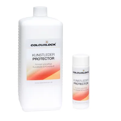 COLOURLOCK KUNSTLEDER PROTECTOR - Schutz und Pflege für Kunstleder und genarbte Kunststoffoberflächen COLOURLOCK KUNSTLEDER PROTECTOR - Schutz und Pflege für Kunstleder und genarbte Kunststoffoberflächen