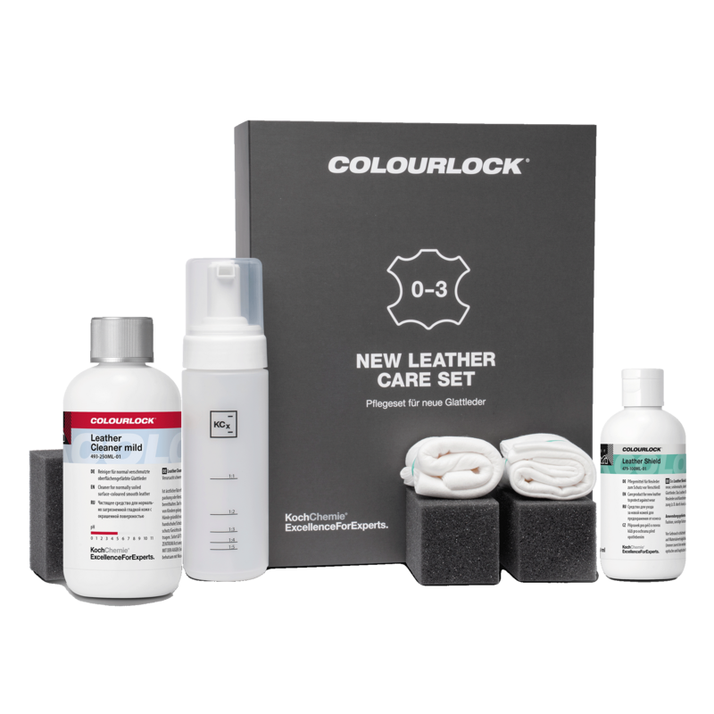 COLOURLOCK New Leather Care Set - Pflegeset für neue Glattleder (0 bis 3 Jahre) COLOURLOCK New Leather Care Set - Pflegeset für neue Glattleder (0 bis 3 Jahre)
