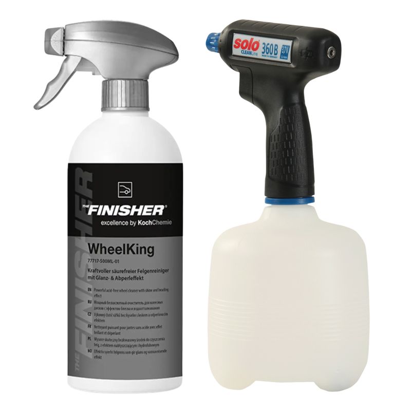 SOLO Akku-Handspritze 360B + WheelKing SOLO Akku-Handspritze 360B + WheelKing