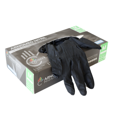 Disposable nitrile gloves