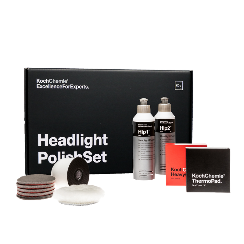 Headlight Polish Set - Scheinwerfer-Aufbereitungsset
