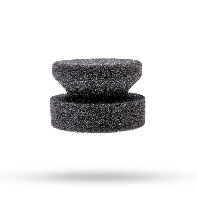 Handpolierschwamm Puck schwarz Handpolierschwamm Puck schwarz