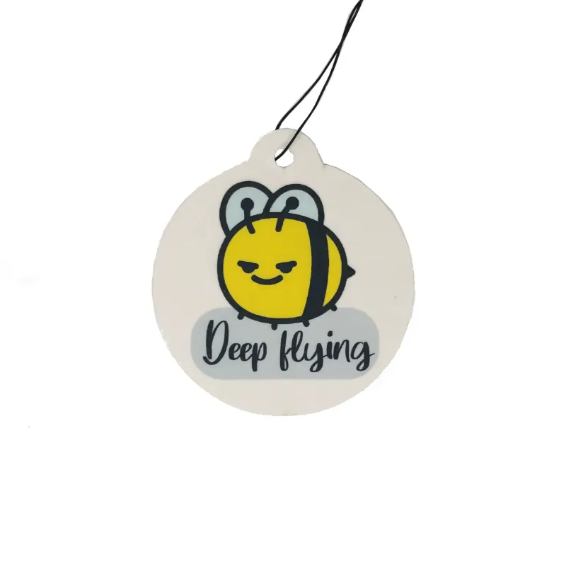 Feliz bee air freshener  with peach aroma ?