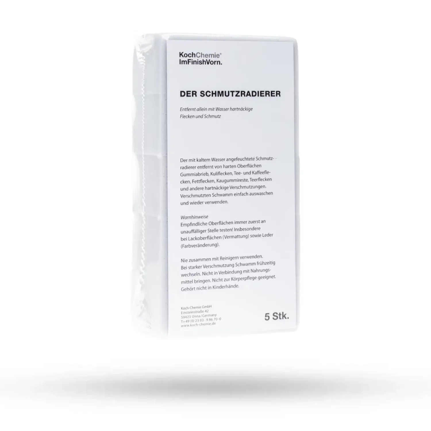 Schmutzradierer Schwamm 5er Pack Schmutzradierer Schwamm 5er Pack