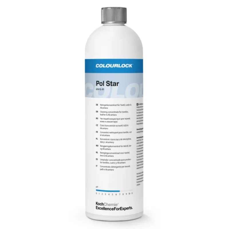 Pol Star Po - Textil-, Leder- & Alcantarareiniger 1l Pol Star Po - Textil-, Leder- & Alcantarareiniger 1l