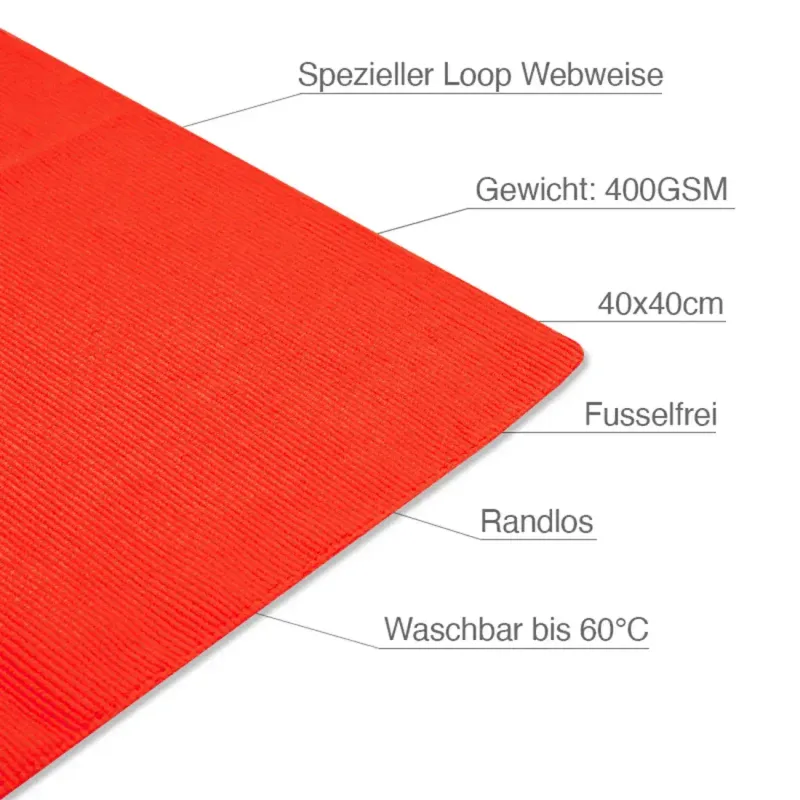 POLISHING CLOTH POLISH TOWEL 40X40CM 400GSM