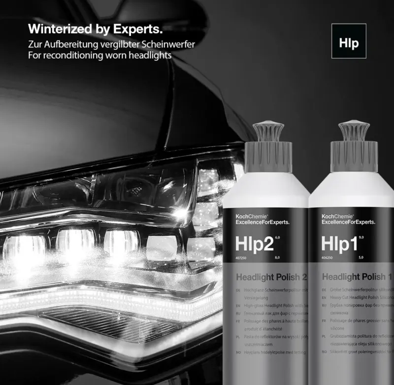 Headlight Polish Hlp2 - Hochglanz Scheinwerferpolitur 250ml