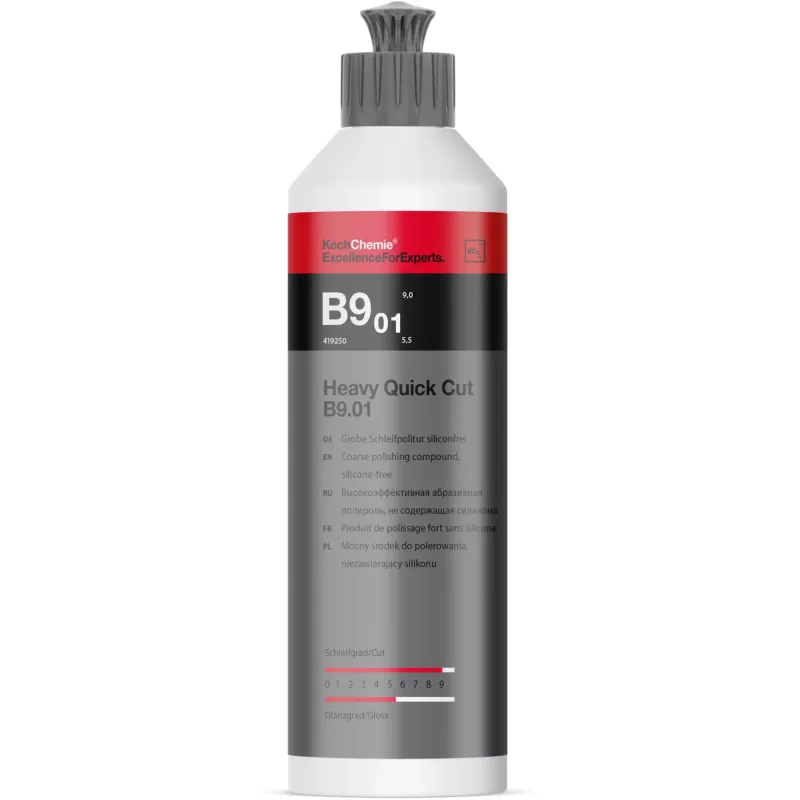 Heavy Quick Cut B9.01 - Starke Schleifpolitur siliconfrei