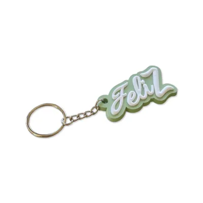 Feliz Keychain