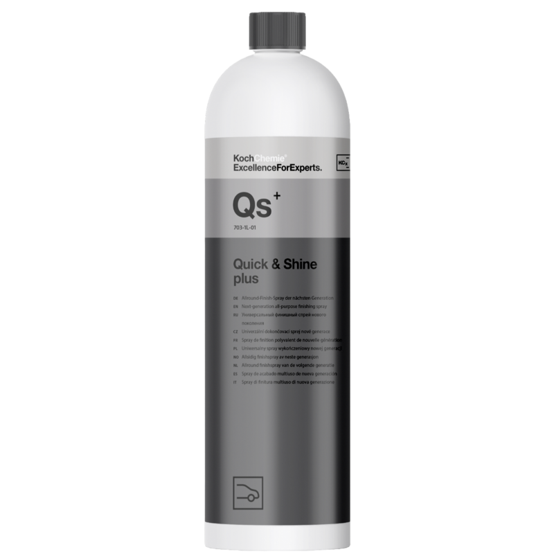 Quick & Shine plus - Qs+ - Allround Quick Detailer der nächsten Generation Quick & Shine plus - Qs+ - Allround Quick Detailer der nächsten Generation