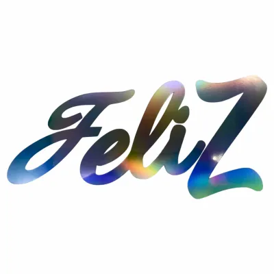 Feliz sticker Large