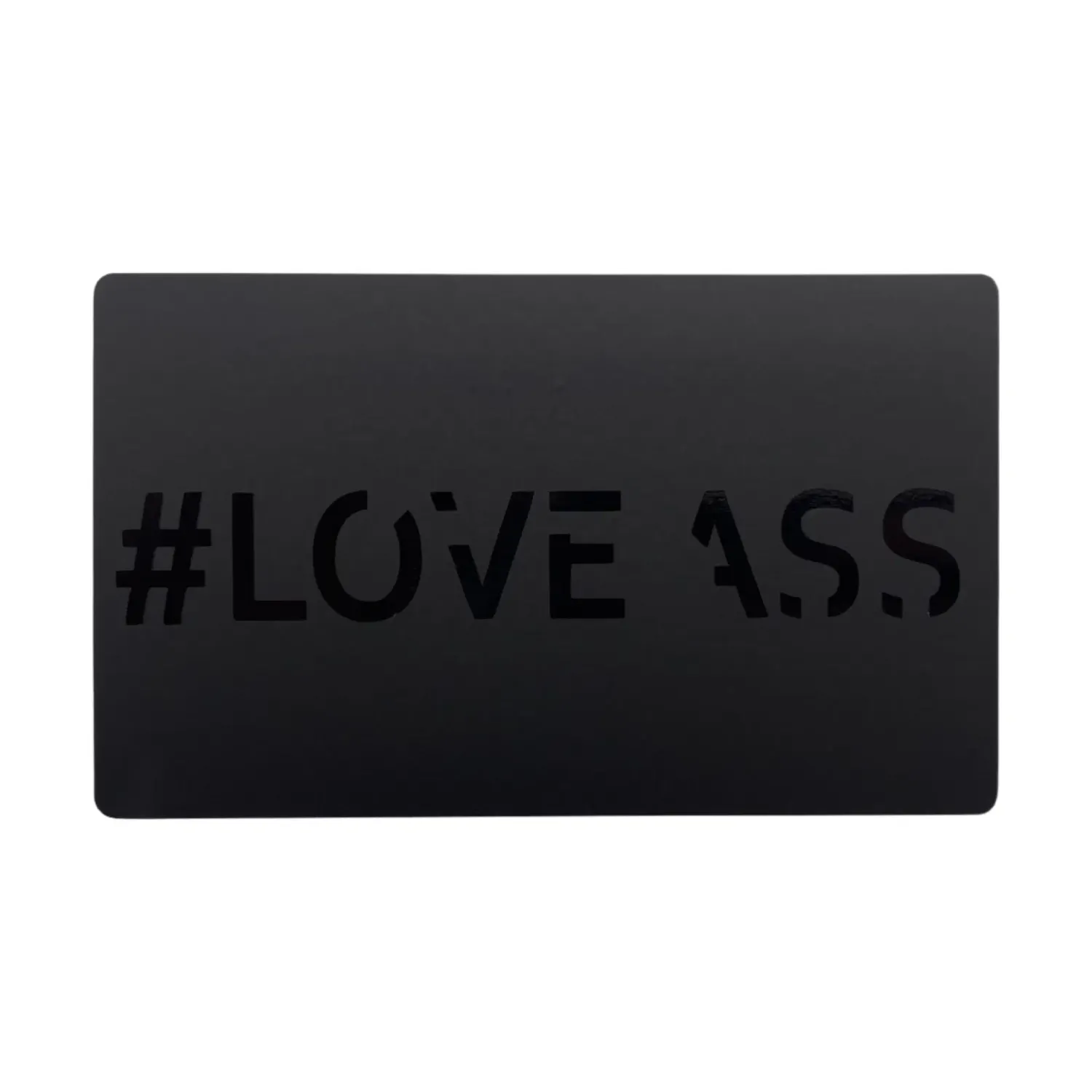 #LOVE ASS Sun Visor Stickers
