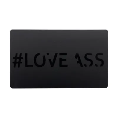#LOVE ASS Sun Visor Stickers