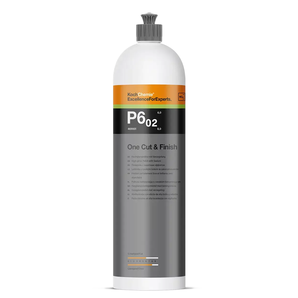 One Cut & Finish P6.02 - Hochglanzpolitur mit Versiegelung