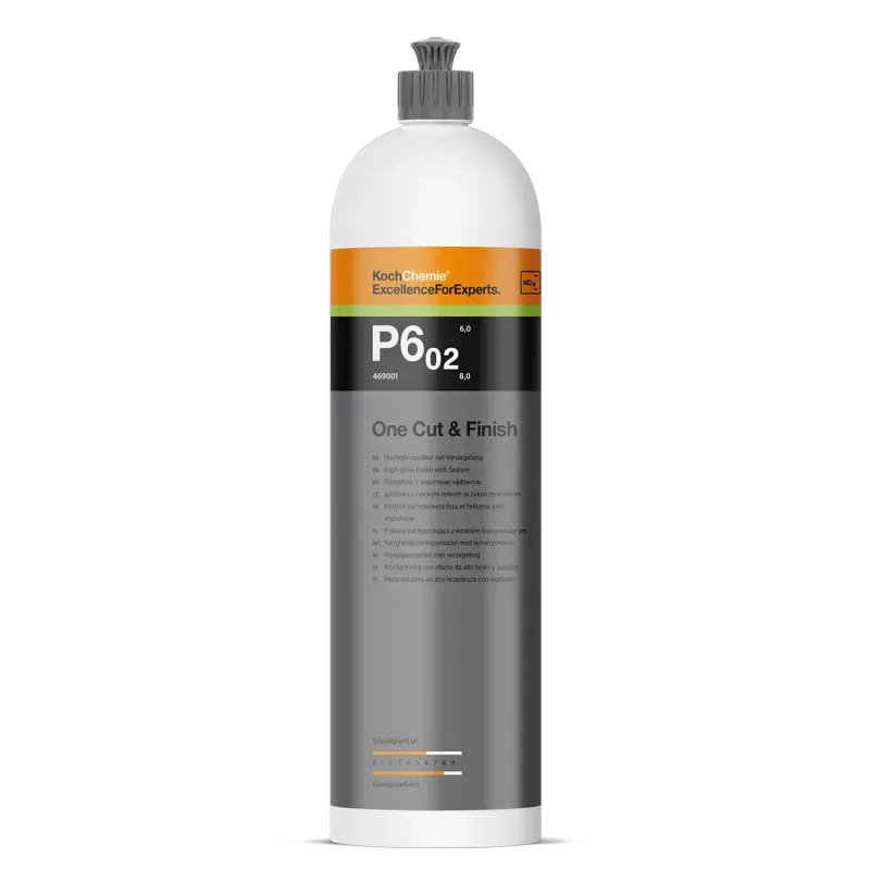 One Cut & Finish P6.02 - Hochglanzpolitur mit Versiegelung