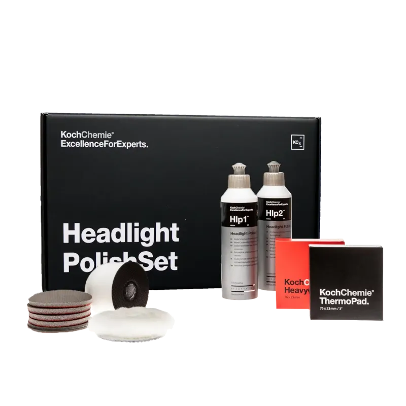Headlight Polish Set - Scheinwerfer-Aufbereitungsset