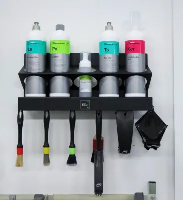 Bottle & Brush Holder - Flaschen- und Pinselhalterung für die Werkstattausstattung