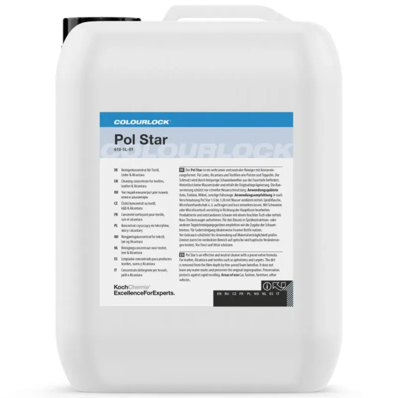 Pol Star Po - Textil-, Leder- & Alcantarareiniger 5l