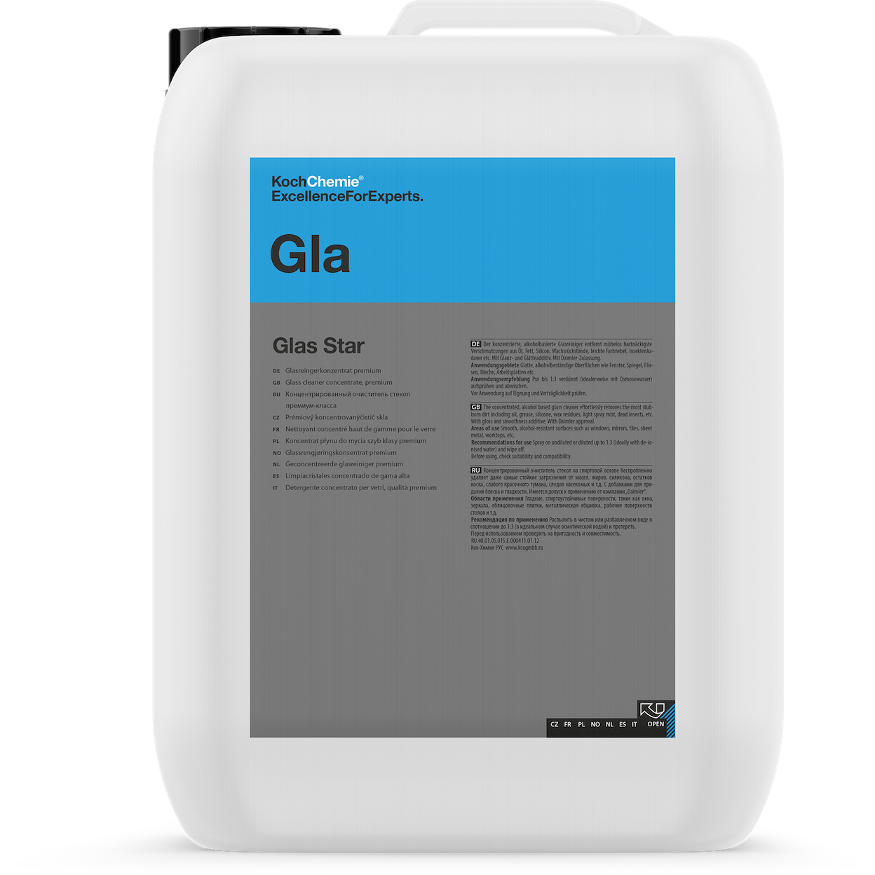 Glas Star Gla - Glasreinigerkonzentrat premium 10l