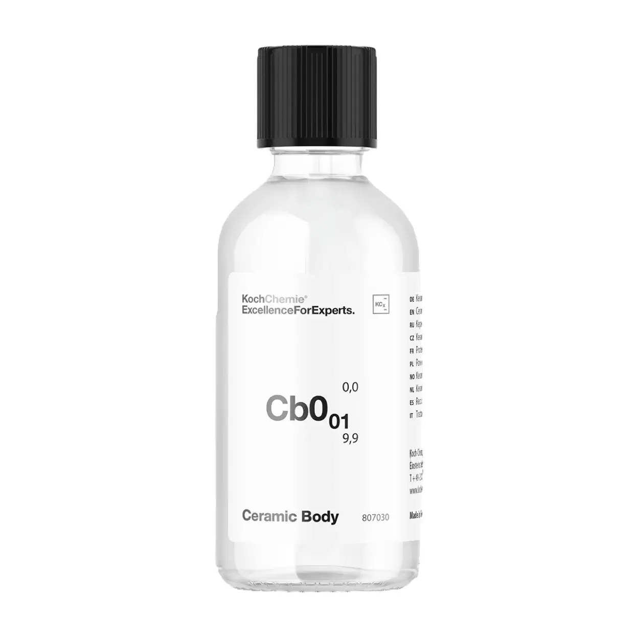 Ceramic Body Cb0.01 - Keramikversiegelung für lackierte Fahrzeugoberflächen 30ml