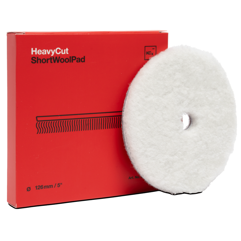 Heavy Cut Short Wool Pad Exzenter Lammfellpad Heavy Cut Short Wool Pad Exzenter Lammfellpad, Größe: Ø 126 mm