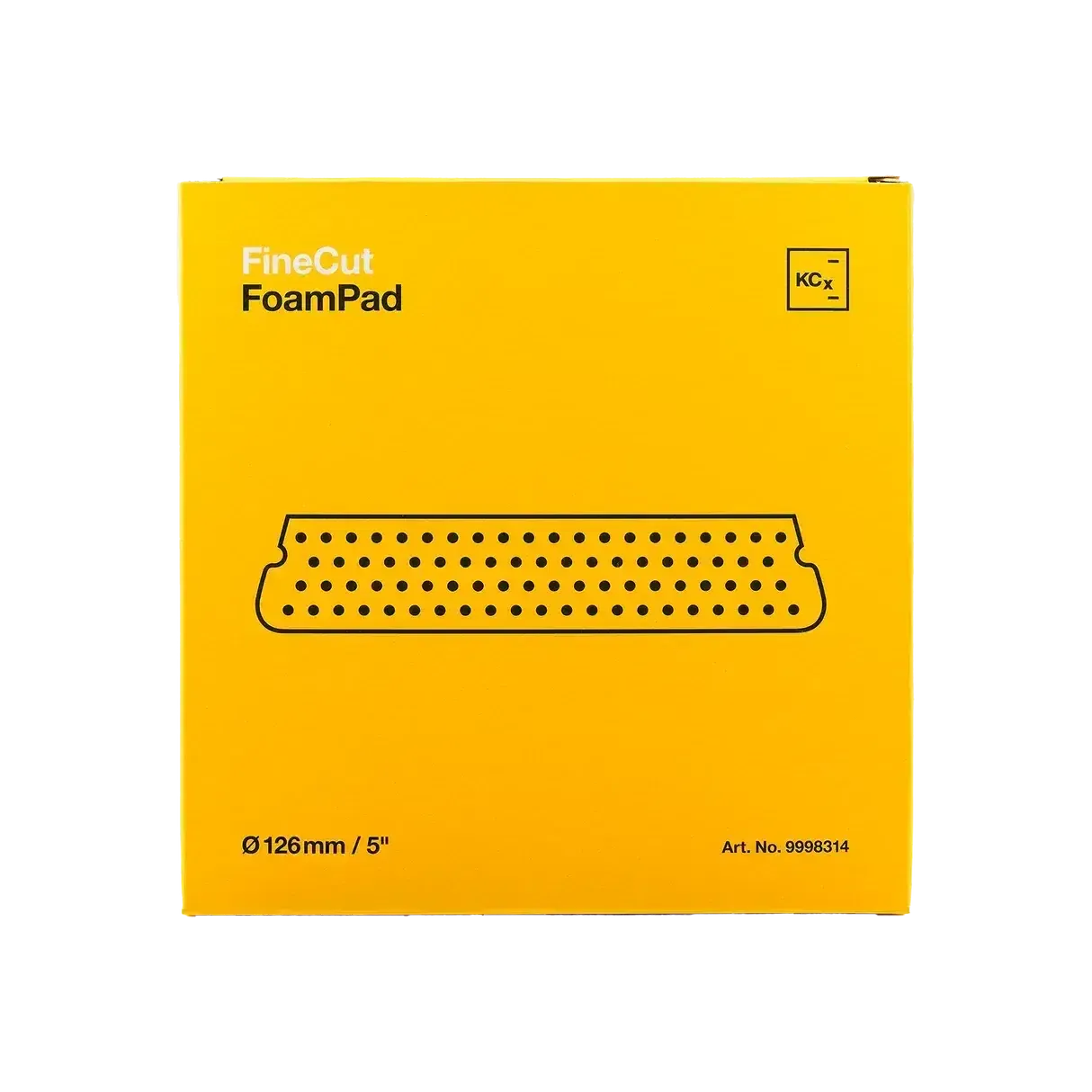 Fine Cut Foam Pad, Größe: Ø 126 x 25 mm