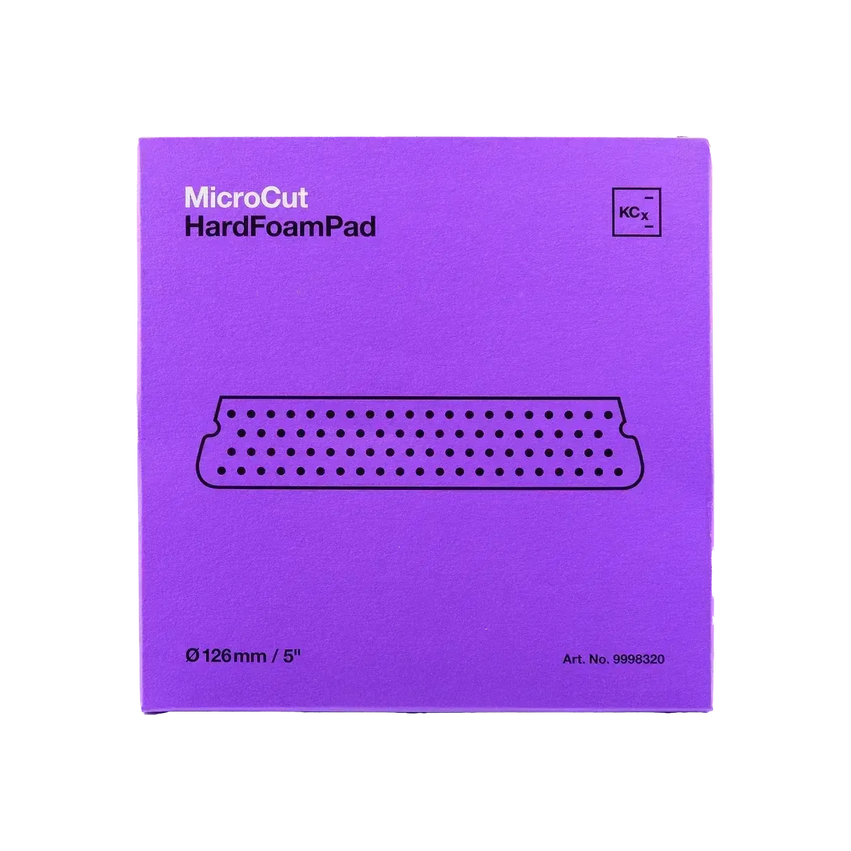 Micro Cut Hard Foam Pad, Größe: Ø 126 x 25 mm