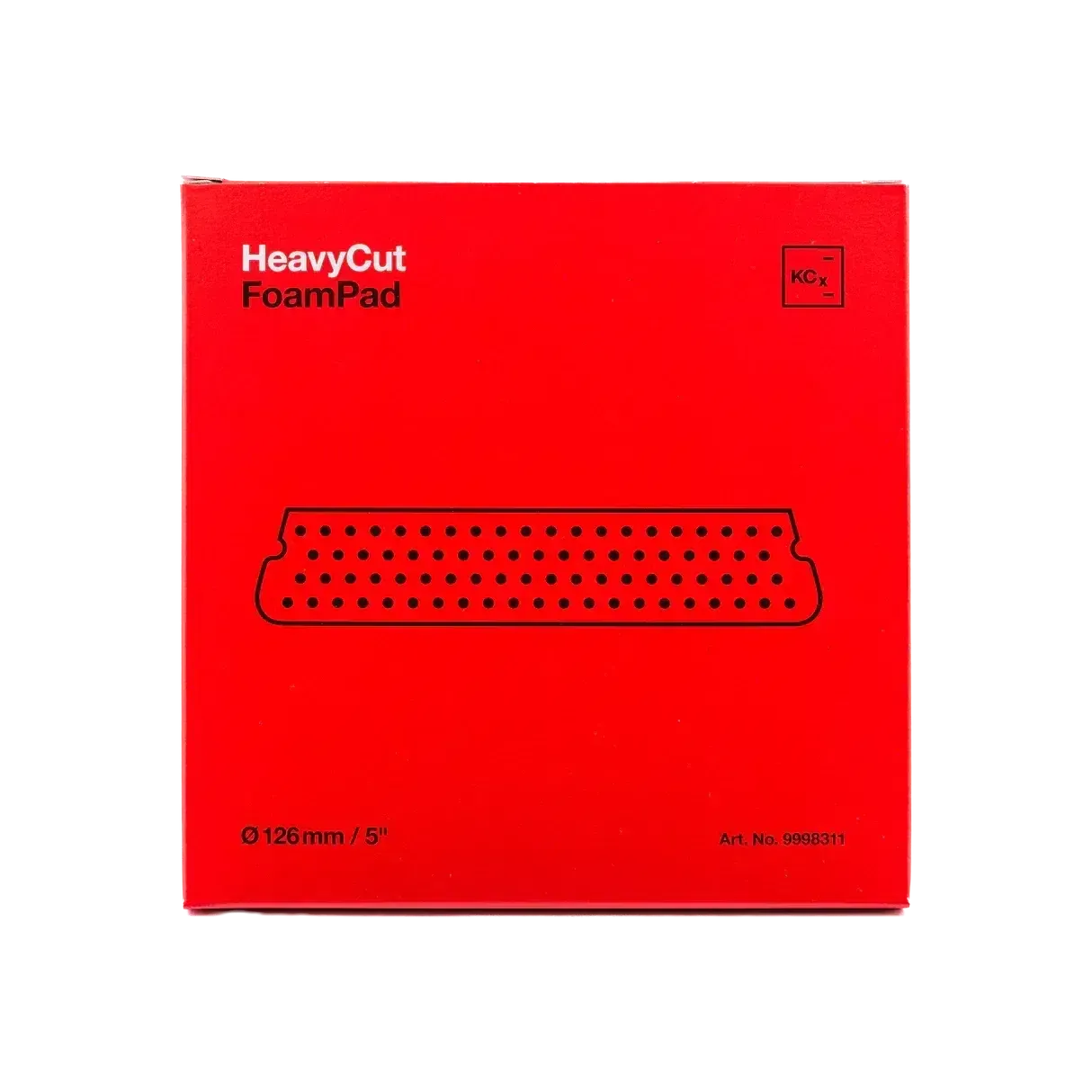 Heavy Cut Foam Pad, Größe: Ø 126 x 25 mm