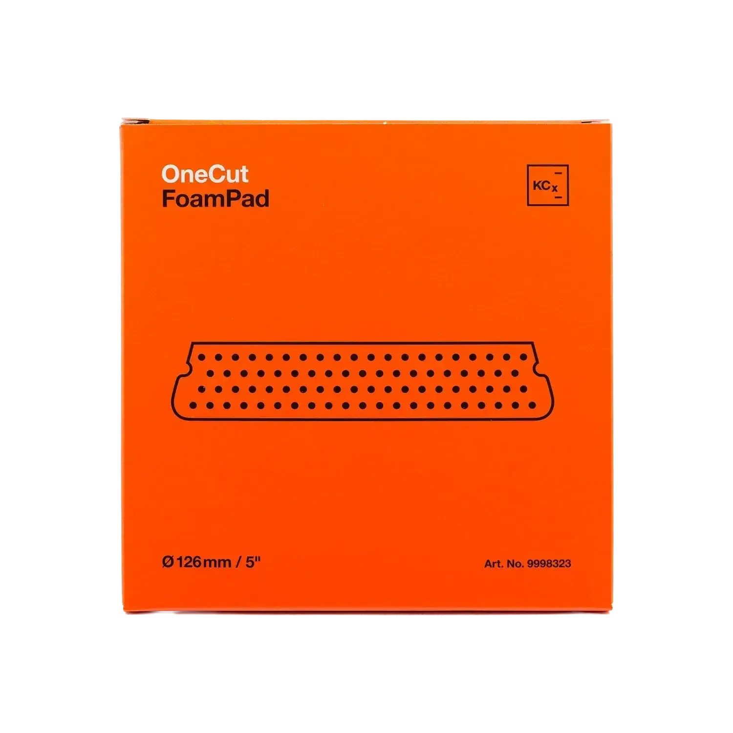 One Cut Foam Pad, Größe: Ø 126 x 25 mm