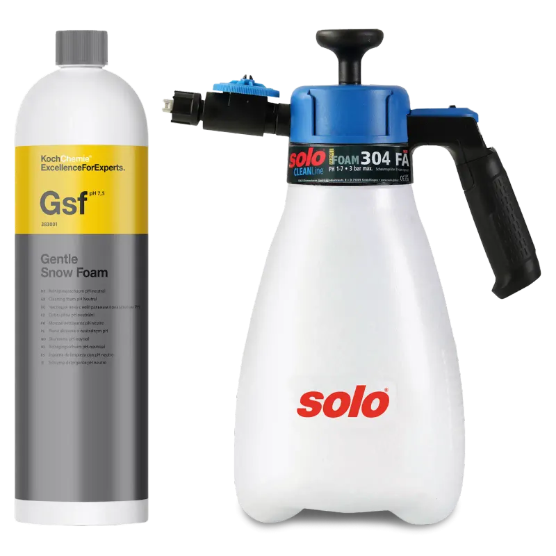 SOLO Schaumsprüher Set