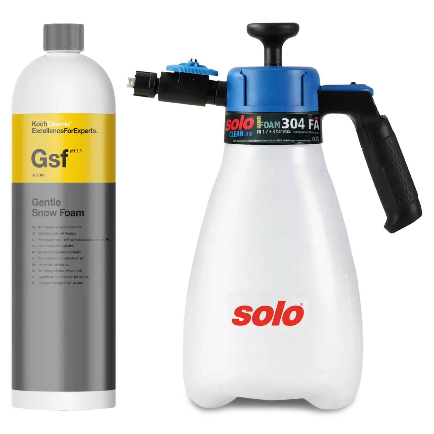 SOLO Schaumsprüher Set, Set-Ausführung: KIRSCHE