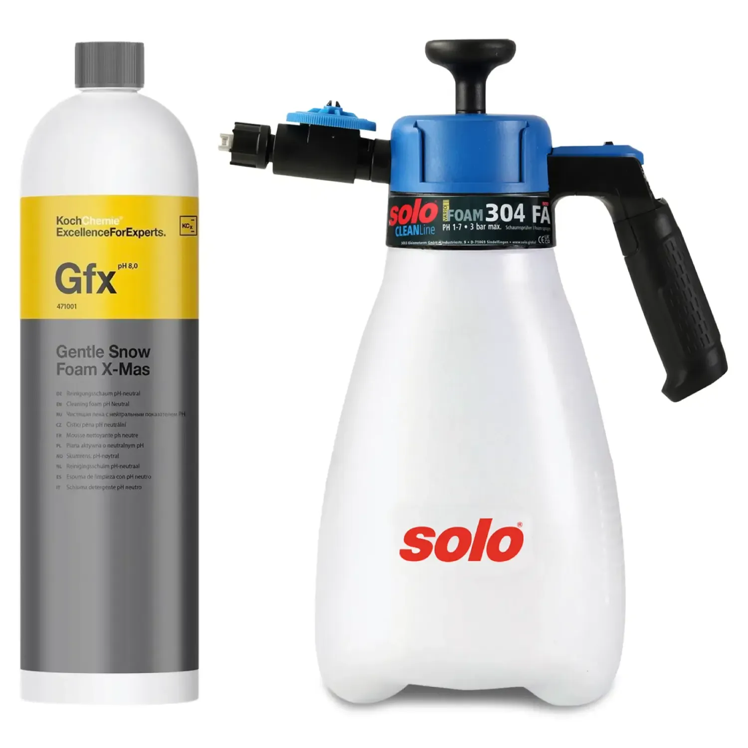 SOLO Schaumsprüher Set
