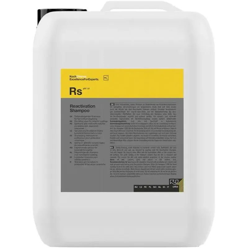 Reactivation Shampoo Rs - Tiefenreinigendes Shampoo für Keramikversiegelung  5l