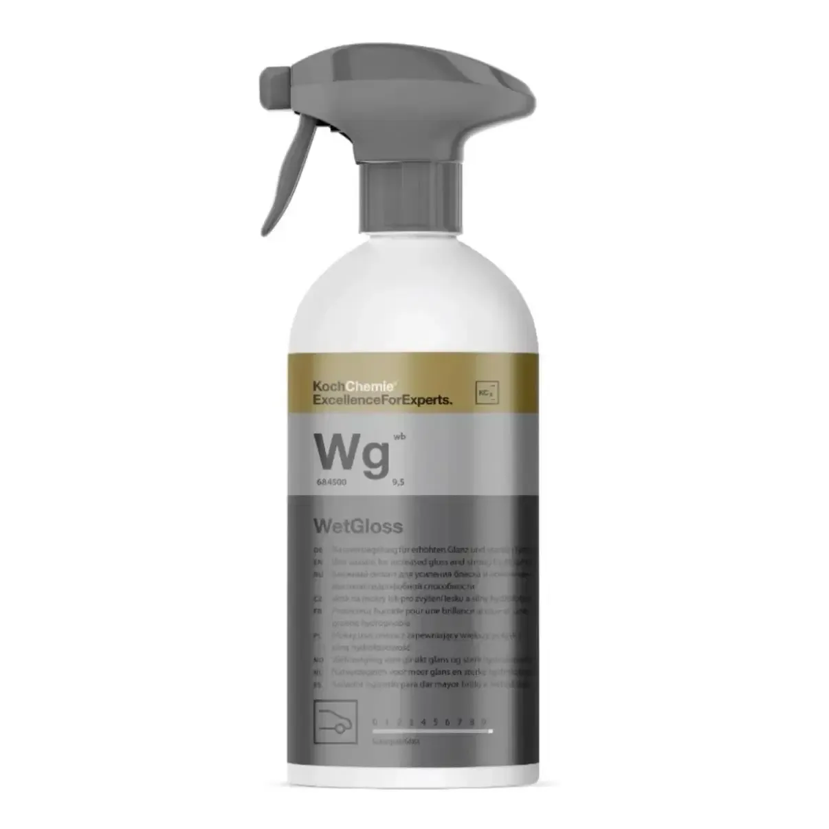 WetGloss Wg - Nassversiegelung für erhöhten Glanz und starke Hydrophobie 500ml