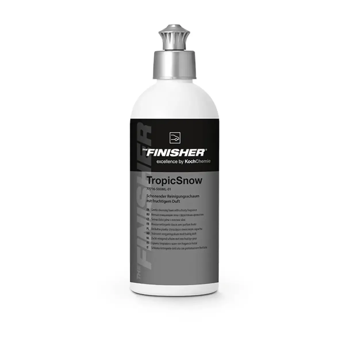 THE FINISHER TropicSnow 500ml – Snow Foam – pH-neutral cleaning foam with a fruity, tropical scent