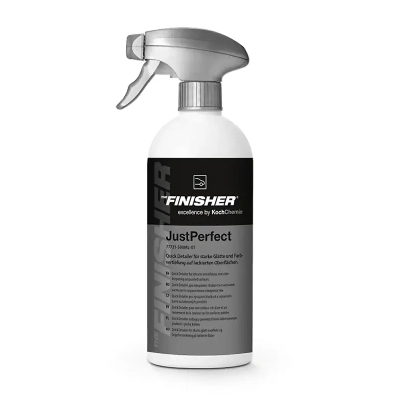 THE FINISHER JustPerfect Quick Detailer 500ml – für Glanz & Farbvertiefung