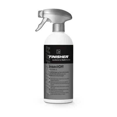 THE FINISHER InsectOff 500ml – Removes even stubborn insect residue and environmental dirt from paintwork, glass, and plastic