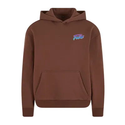 HOODIE "FELIZ NAVIDAD" BRAUN