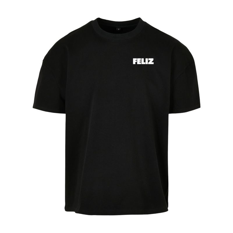 T-SHIRT "SCROLL LESS FEEL MORE" BLACK