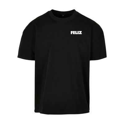 T-SHIRT "SCROLL LESS FEEL MORE" BLACK